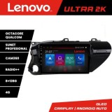 Navigatie Toyota Hilux 2016- M-TY59 Octa Core Android Radio Bluetooth GPS WIFI/4G DSP 2K 8+128GB 360 Toslink CarStore Technology