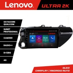 Navigatie Toyota Hilux 2016- M-TY59 Octa Core Android Radio Bluetooth GPS WIFI/4G DSP 2K 8+128GB 360 Toslink CarStore Technology