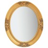 Gossi oglinda de perete in stil baroc, auriu, 50 x 60 cm