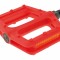 Pedale VP Freeride Easy, resina, culoare rosu Cod:421510653RM