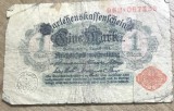 BNKSTR01DE Bancnotă Germania Imperială (WWI) - 1 Mark 1914, Darlehnskassenschein, de colecție