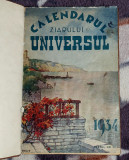 Calendarul ziarului Universului 1934