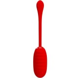 PRETTY LOVE - KIRK RECHARGEABLE VIBRATING EGG RED, PRETTY LOVE SMART