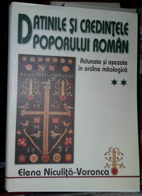 Elena Niculita Voronca-Datinile si credintele poporului roman foto