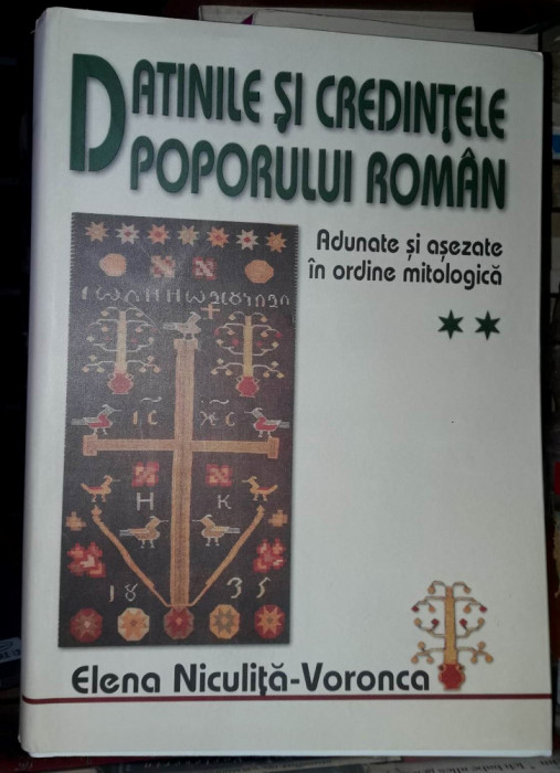 Elena Niculita Voronca-Datinile si credintele poporului roman