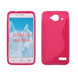 Husa Silicon S-Line Alcatel One Touch Idol Mini 6012 (Hiro) Roz