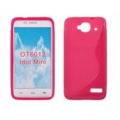 Husa Silicon S-Line Alcatel One Touch Idol Mini 6012 (Hiro) Roz