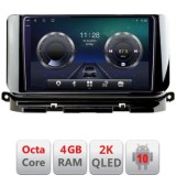 Navigatie Skoda Octavia 4 2020-2024 Android ecran Qled 2K Octa core 4+32 KIT-octavia4+EDT-E410-2K CarStore Technology