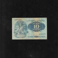 Rar! Estonia 10 krooni 1937 seria2818371