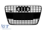 Grila tip SQ7 crom/negru potrivita pentru Audi Q7 2005-2015 Performance AutoTuning