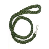 Cumpara ieftin Lesa impletita pentru caine de talie mare, grosime 25mm, 120cm, Verde, Ropet