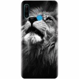 Husa silicon pentru Huawei P30 Lite, Majestic Lion Portrait