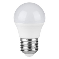 Bec LED G45 E27 4.5W 3000K alb cald, cip Samsung foto