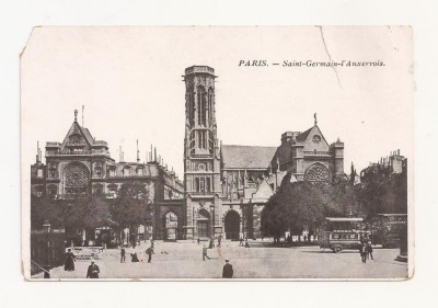 FV2-Carte Postala- FRANCE -Paris, Saint Germain l&amp;#039;Auxerrois, necirculata 1900-20 foto