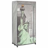 Sifonier New York, 75 x 45 x 160 cm, material textil