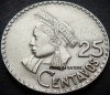 Moneda exotica 25 CENTAVOS - GUATEMALA, anul 1969 * cod 3193 = ERORI de BATERE, America Centrala si de Sud