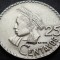 Moneda exotica 25 CENTAVOS - GUATEMALA, anul 1969 * cod 3193 = ERORI de BATERE