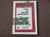 LECTII DE ANALIZA MATEMATICA SI EXERCITII REZOLVATE STANASILA/FLONDOR