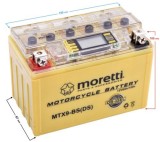 Baterie moto (I-Gel) MTX9-BS (YTX9-BS) cu display Cod Produs: MX_NEW AKUYTX9-BSXXMOR00W