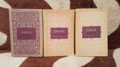 DIVINA COMEDIE (INFERNUL/PURGATORIUL/PARADISUL)-DANTE ALIGHERI (3 VOL) foto