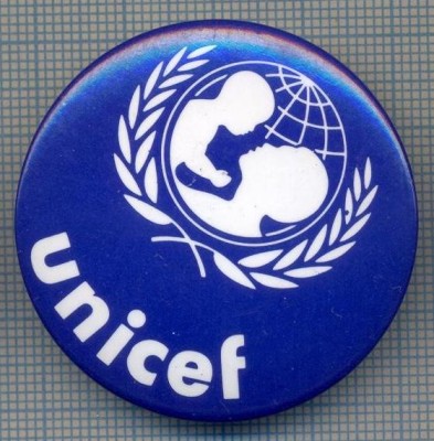 AX 622 INSIGNA UNICEF-FONDUL INTERNATIONAL DE URGENTE ALE COPIILOR AL NATIUNILOR foto