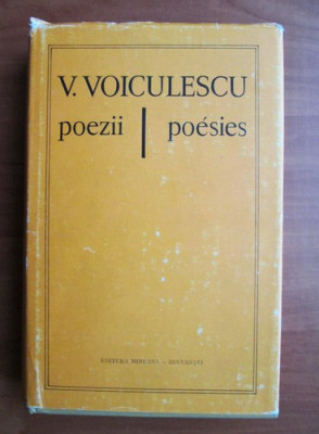 Vasile Voiculescu - Poezii. Poesies (1981, editie bilingva) foto