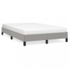 VidaXL Cadru de pat fără saltea țesătură gri deschis 120x190 cm 3269605