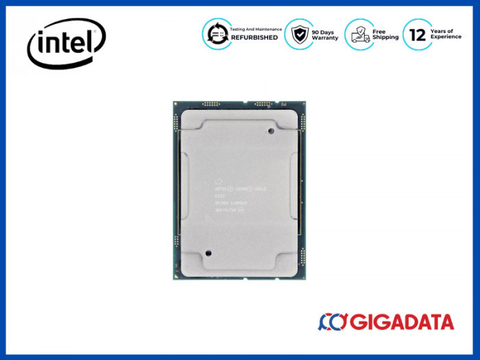 Intel Xeon Gold 6152 2.1GHz/22 Core/30 MB/140W SR3B4 Server Procesor