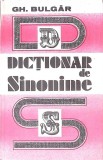 Dictionar de Sinonime Gh. Bulgar, Palmyra, 1997, 319 pagini, Limba Romana
