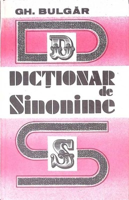 DICTIONAR DE SINONIME-GH. BULGAR-197692 foto