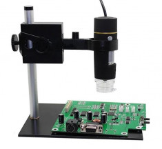 Microscop video digital USB 1000X REAL(!) 2MB CMOS 8LED cu STAND SPECIAL +CADOU! foto