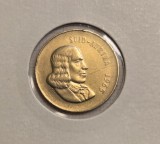 572 Africa de Sud, South Africa 20 Cents Afrikaans Legend - SUID-AFRIKA 1965, KM#69.2, buna