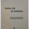 RASA DE OI KARAKUL de Dr. TH. A. NICA , 1939