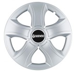 Cumpara ieftin Set 4 Capace Roti Bis Gri R15, pentru Daewoo, Autohelix MSA