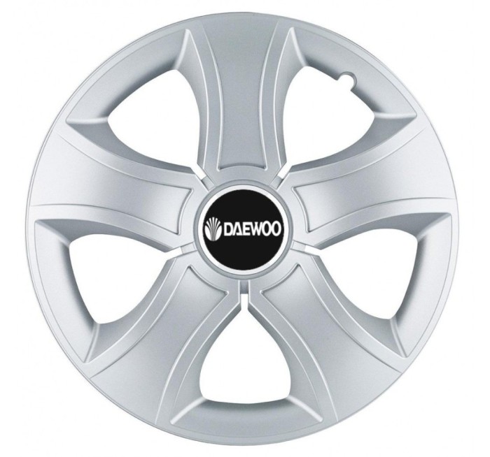 Set 4 Capace Roti Bis Gri R14, pentru Daewoo