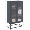 VidaXL Dulap &icirc;nalt, antracit, 68x39x123 cm, oțel 853358