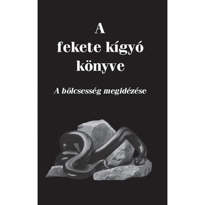A fekete k&iacute;gy&oacute; k&ouml;nyve - A b&ouml;lcsess&eacute;g megid&eacute;z&eacute;se - N&eacute;meth G&aacute;briel