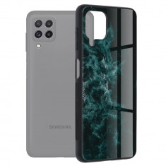 Husa telefon Samsung Galaxy A22 4G - Techsuit Glaze Series - Blue Nebula