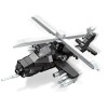 Set cuburi constructie elicopter de lupta Mission Glory 262 piese, Oem