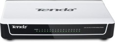 SWITCH Tenda 16 porturi 10/100 Mbps, fanless &amp;quot;S16&amp;quot; (timbru verde 0.8 lei) foto