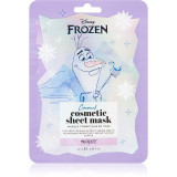 Mad Beauty Frozen Olaf Mască textilă cu efect de iluminare și hidratare 25 ml