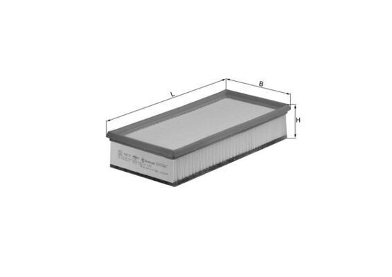 MAHLE LX 1295 Filtru aer