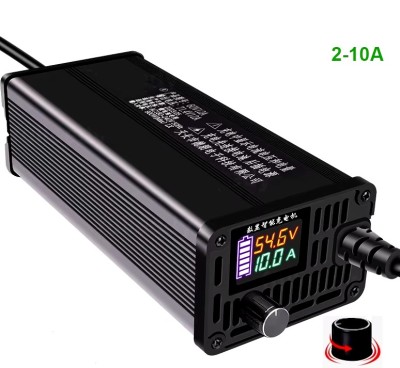 Incarcator litiu 13S 54.6V 2-10A reglabil foto