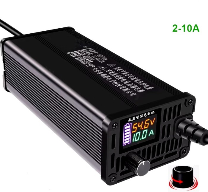Incarcator litiu 13S 54.6V 2-10A reglabil