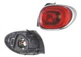 Stop spate lampa Fiat 500l (330), 01.2013-, spate, Dreapta, TREKKING, LED+P21/5W+P21W; cu suport becuri, TYC, Aftermarket