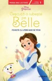 Disney Junior. Cescuța o iubește pe Belle. Poveste cu litere mari de tipar - Paperback brosat - Disney - Litera