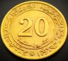 Moneda Algeria 20 Centimes 1972, Numismatica Straine, Colectie
