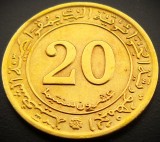 Cumpara ieftin Moneda comemorativa 20 CENTIMES - ALGERIA, anul 1972 * cod 3153, Africa