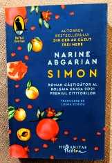 Simon. Editura Humanitas, 2023 - Narine Abgarian foto