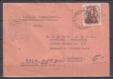 1953 LP 344 CONGRESUL MONDIAL AL FEMEILOR/PLIC CIRCULAT 1954 DRAGOSLAVELE-BUCUR., Stampilat